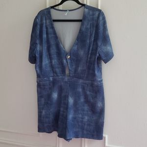 Plus size romper